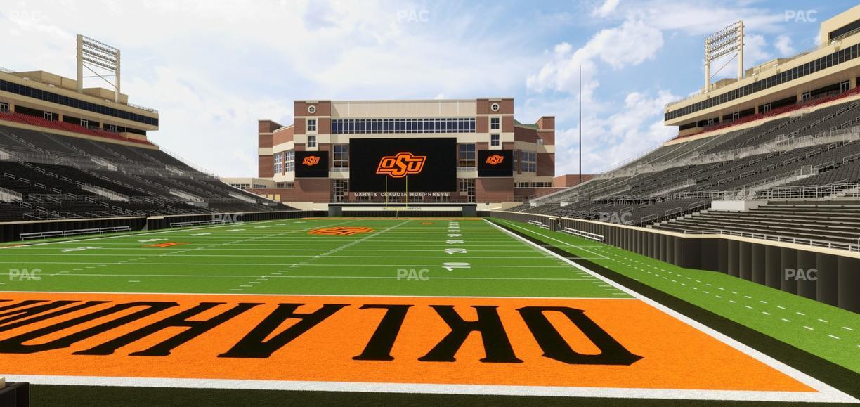 Boone Pickens Stadium - Section 19 Seat View