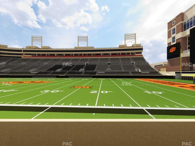 Boone Pickens Stadium - Section 2 Seat View