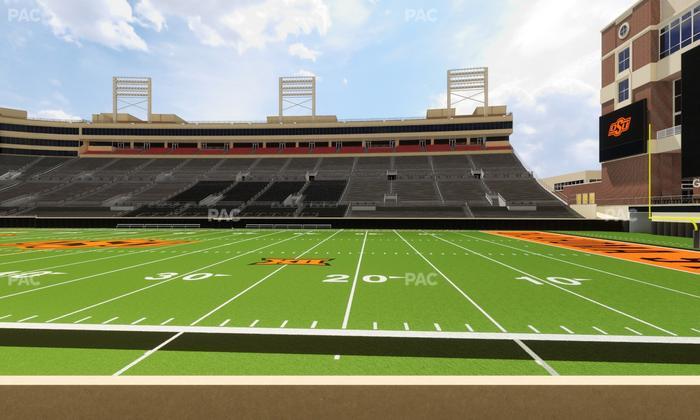 Boone Pickens Stadium - Section 2 Seat View