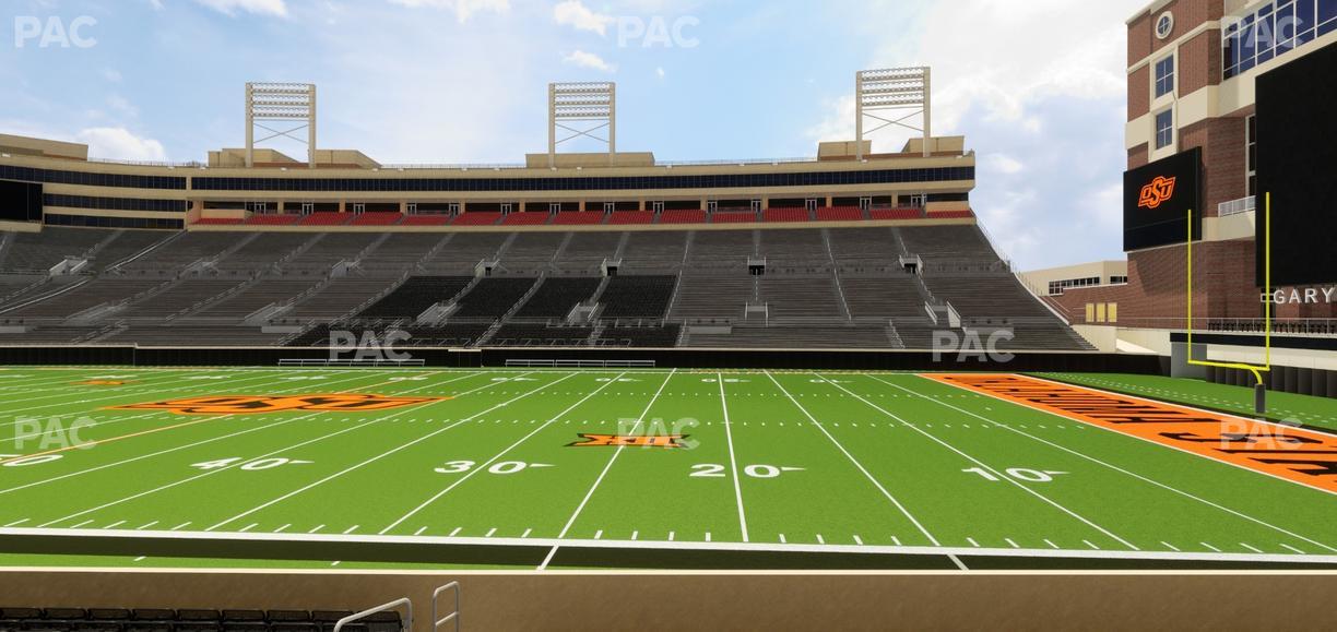 Boone Pickens Stadium - Section 2 Seat View