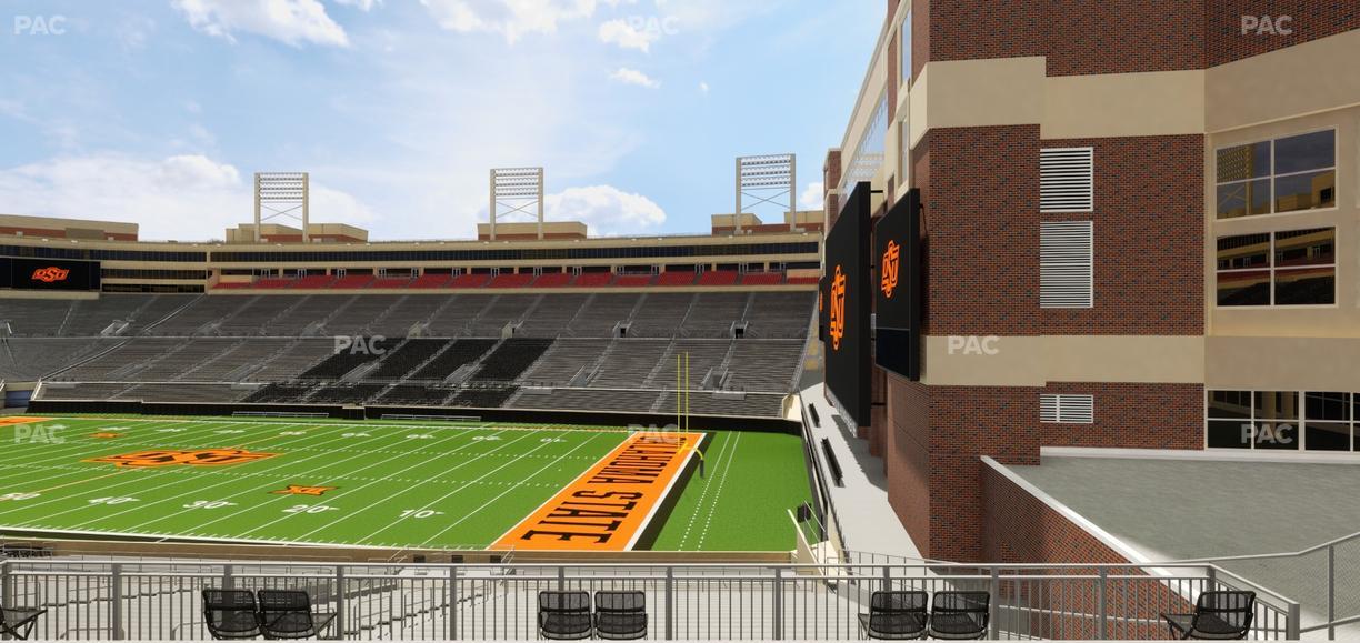 Boone Pickens Stadium - Section 201 Seat View