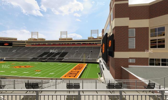 Boone Pickens Stadium - Section 201 Seat View