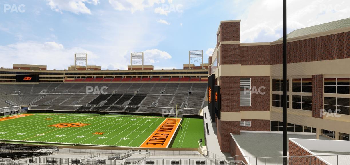 Boone Pickens Stadium - Section 201 Seat View