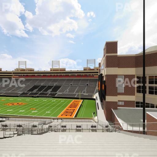Boone Pickens Stadium - Section 201 Seat View