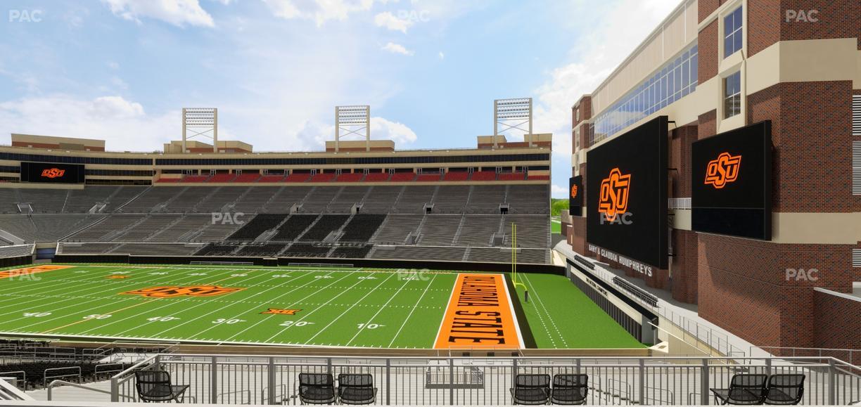 Boone Pickens Stadium - Section 202 Seat View
