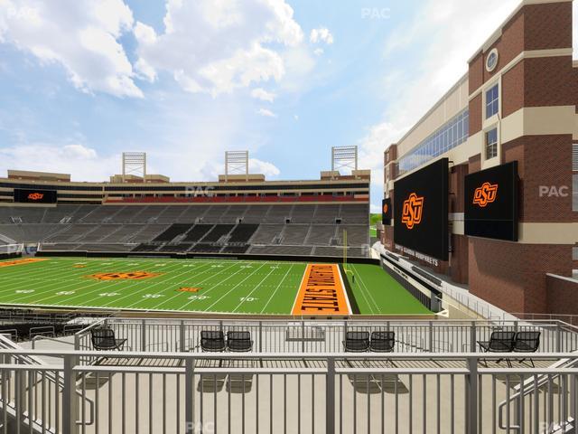 Boone Pickens Stadium - Section 202 Seat View