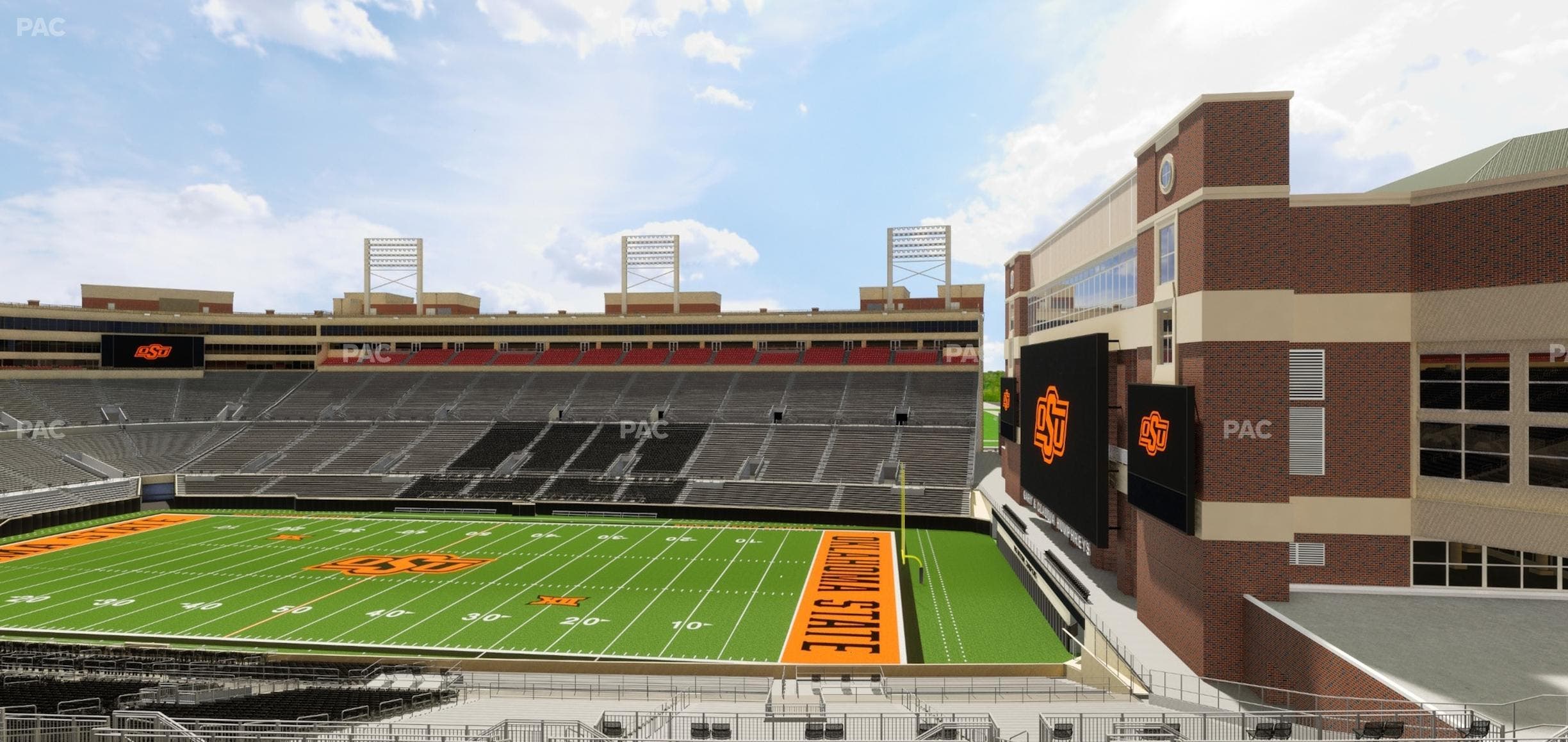 Boone Pickens Stadium - Section 202 Seat View