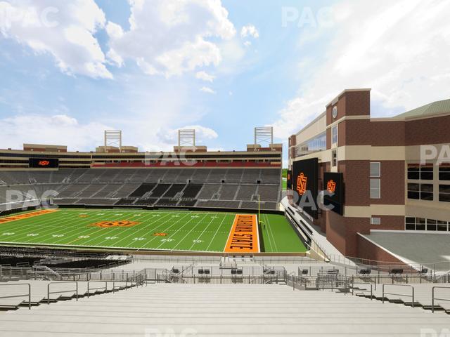 Boone Pickens Stadium - Section 202 Seat View Boone Pickens Stadium - Section 202 Seat View