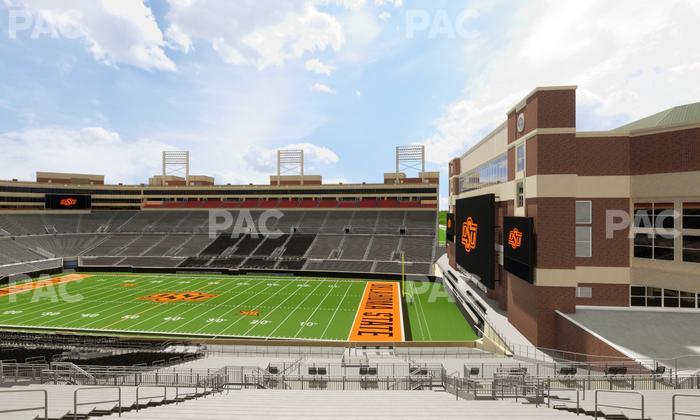Boone Pickens Stadium - Section 202 Seat View