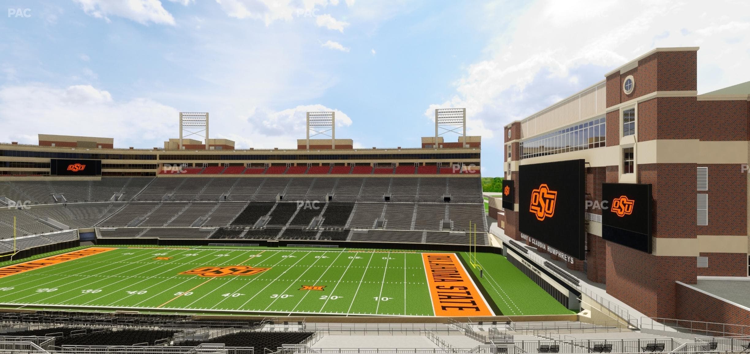 Boone Pickens Stadium - Section 203 Seat View