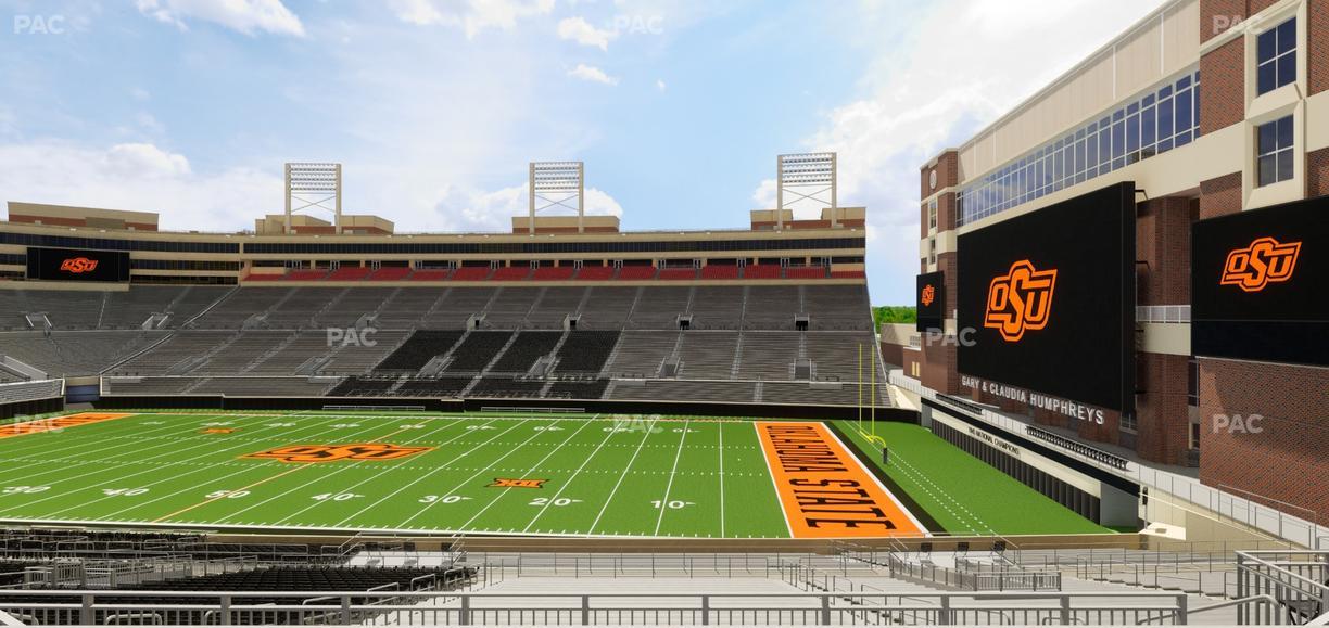 Boone Pickens Stadium - Section 203 Seat View