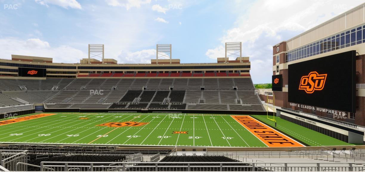 Boone Pickens Stadium - Section 204 Seat View