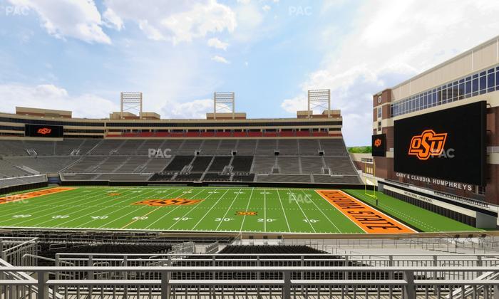 Boone Pickens Stadium - Section 204 Seat View