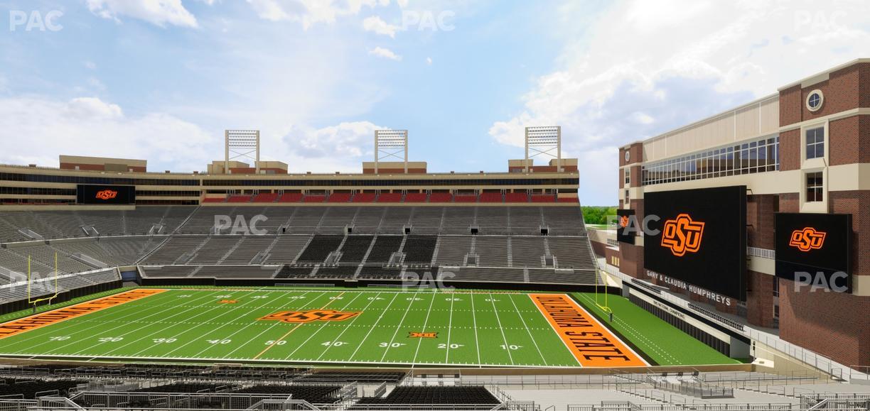 Boone Pickens Stadium - Section 204 Seat View