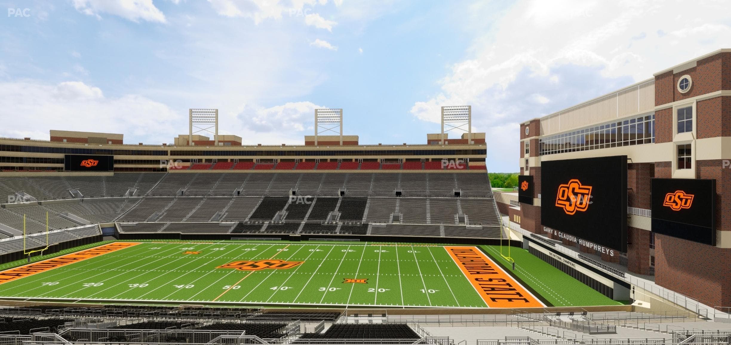 Boone Pickens Stadium - Section 204 Seat View