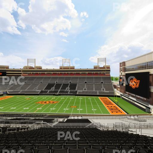 Boone Pickens Stadium - Section 204 Seat View