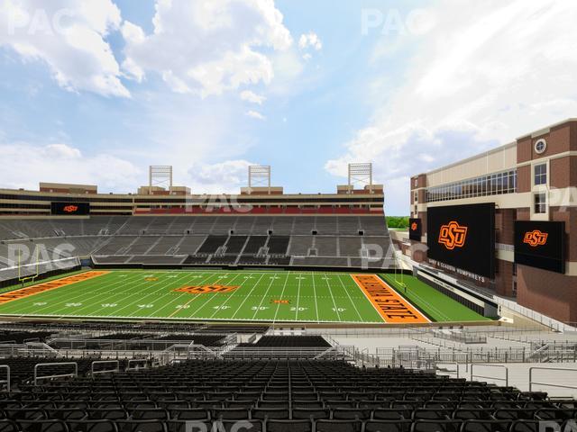 Boone Pickens Stadium - Section 204 Seat View Boone Pickens Stadium - Section 204 Seat View