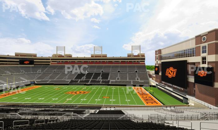 Boone Pickens Stadium - Section 204 Seat View