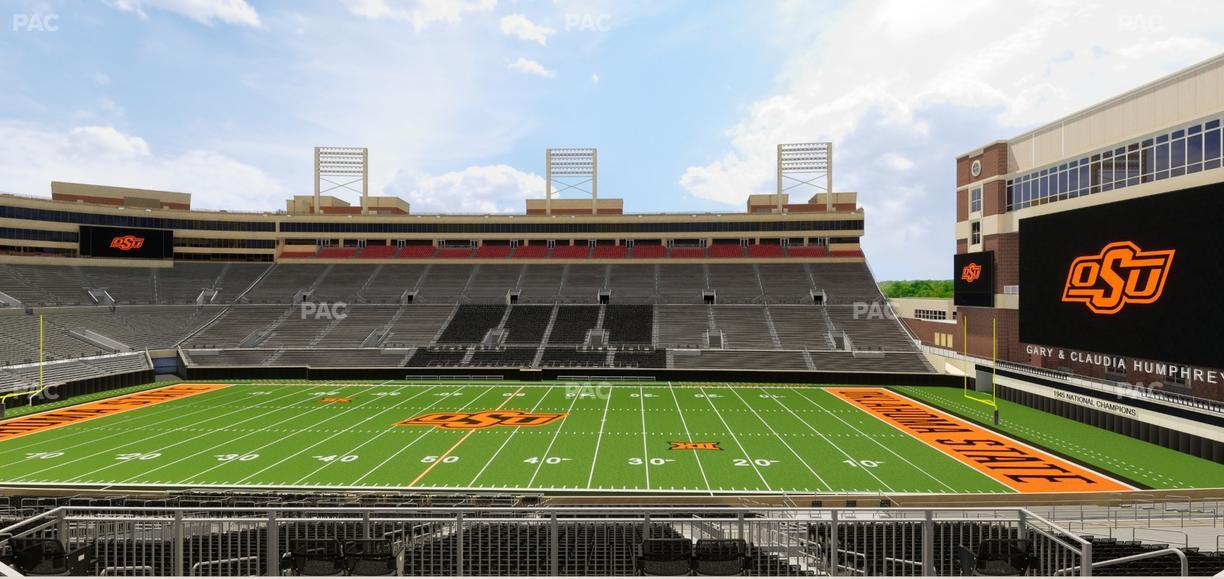 Boone Pickens Stadium - Section 205 Seat View