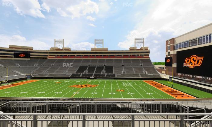 Boone Pickens Stadium - Section 205 Seat View