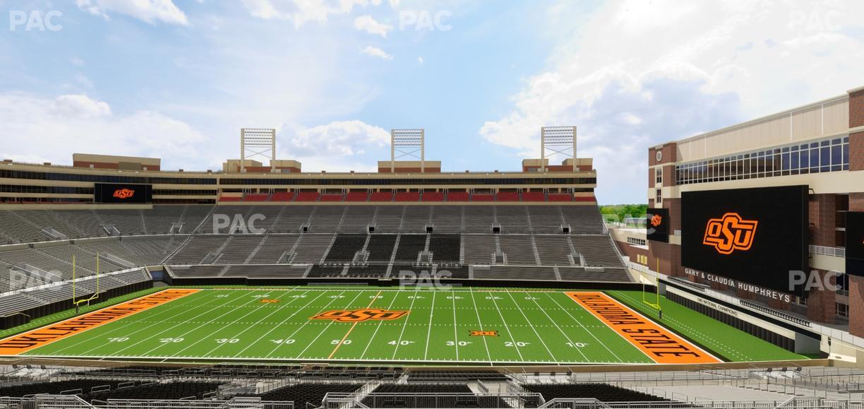 Boone Pickens Stadium - Section 205 Seat View