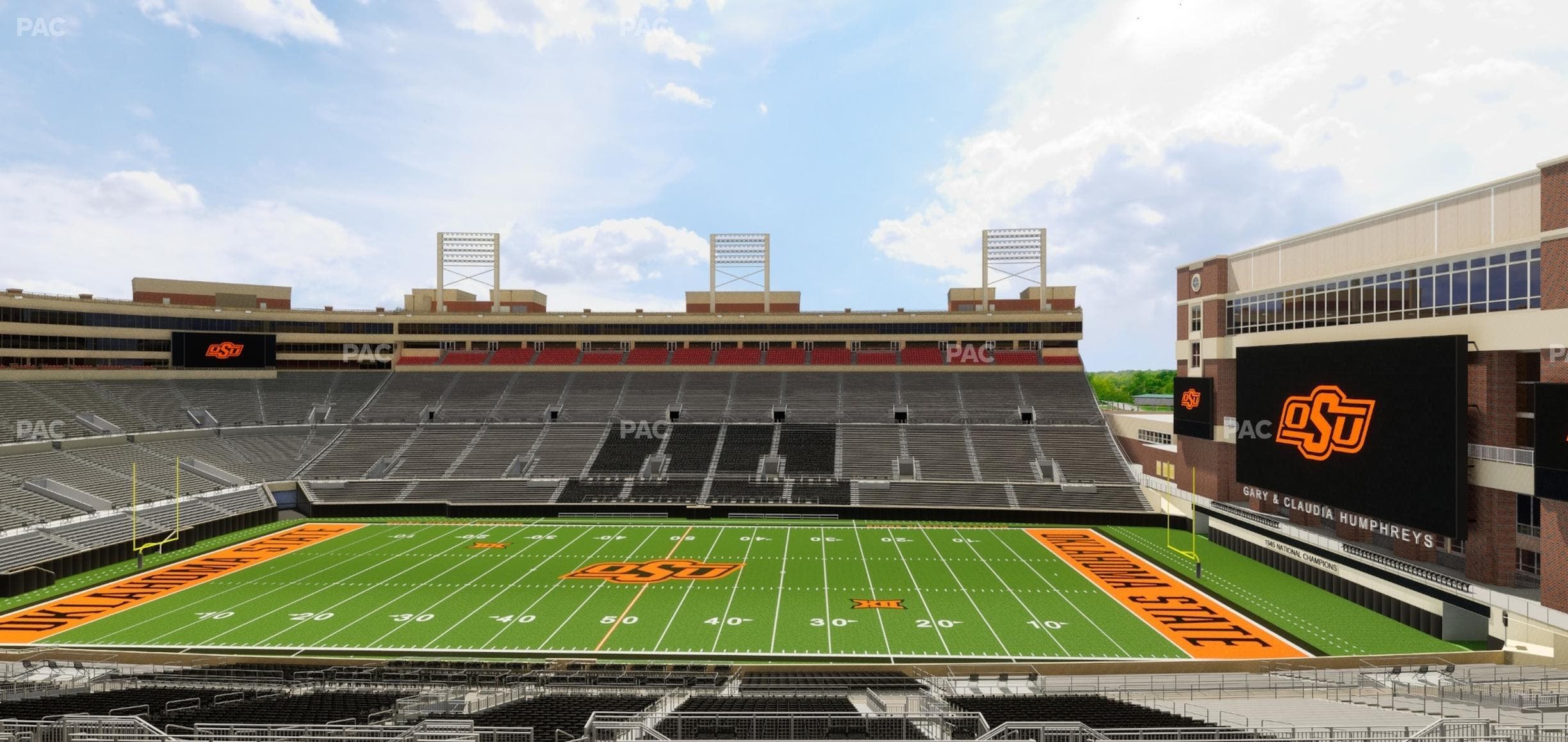 Boone Pickens Stadium - Section 205 Seat View