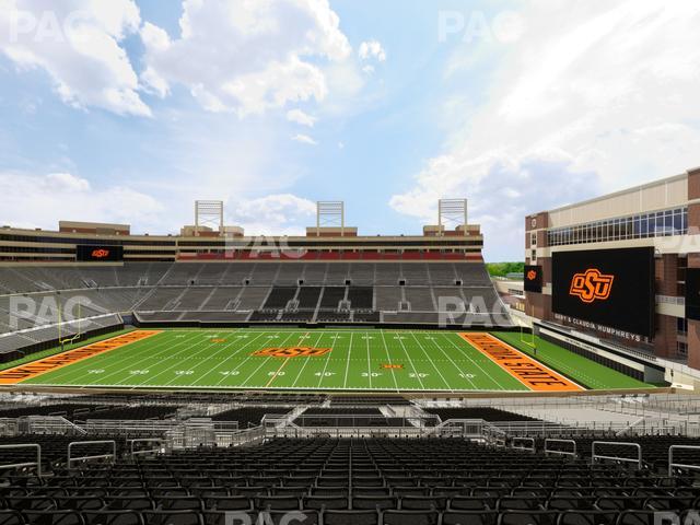 Boone Pickens Stadium - Section 205 Seat View Boone Pickens Stadium - Section 205 Seat View