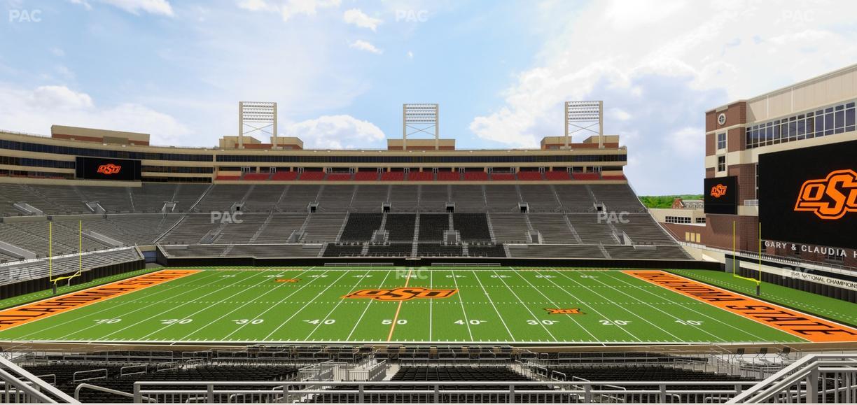 Boone Pickens Stadium - Section 206 Seat View