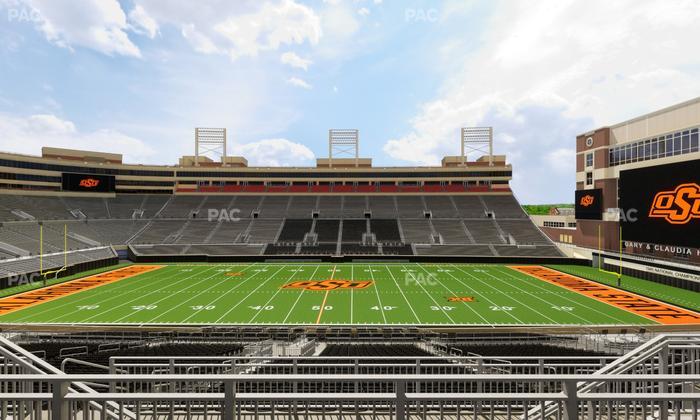 Boone Pickens Stadium - Section 206 Seat View
