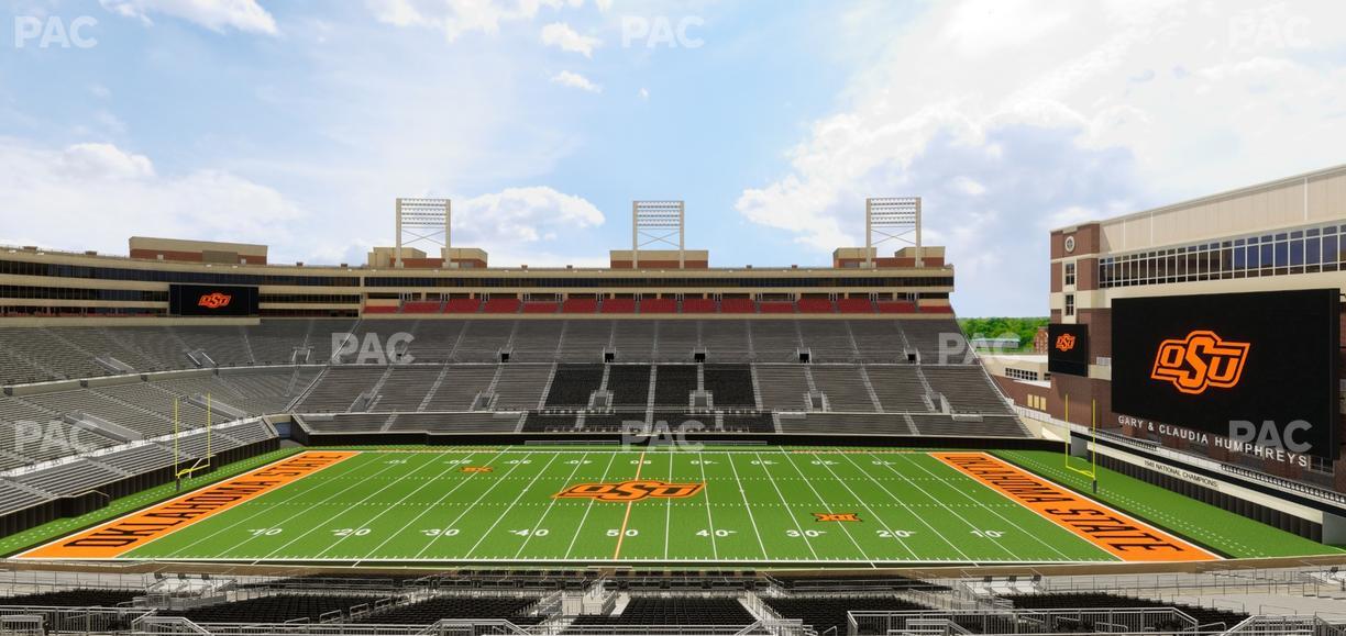 Boone Pickens Stadium - Section 206 Seat View