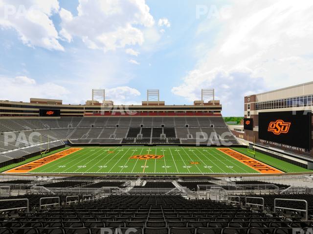 Boone Pickens Stadium - Section 206 Seat View Boone Pickens Stadium - Section 206 Seat View