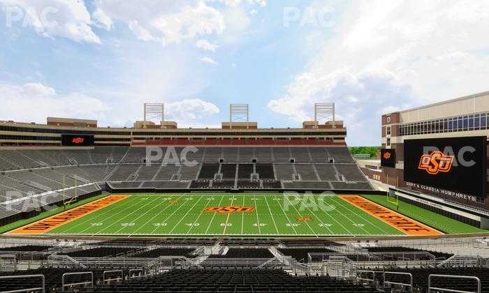 Boone Pickens Stadium - Section 206 Seat View