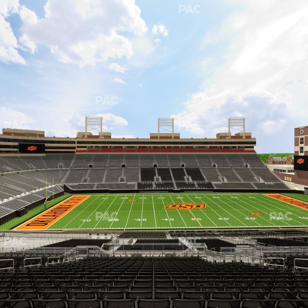 Boone Pickens Stadium - Section 208 Seat View