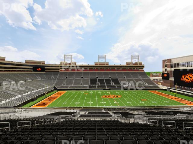 Boone Pickens Stadium - Section 208 Seat View Boone Pickens Stadium - Section 208 Seat View