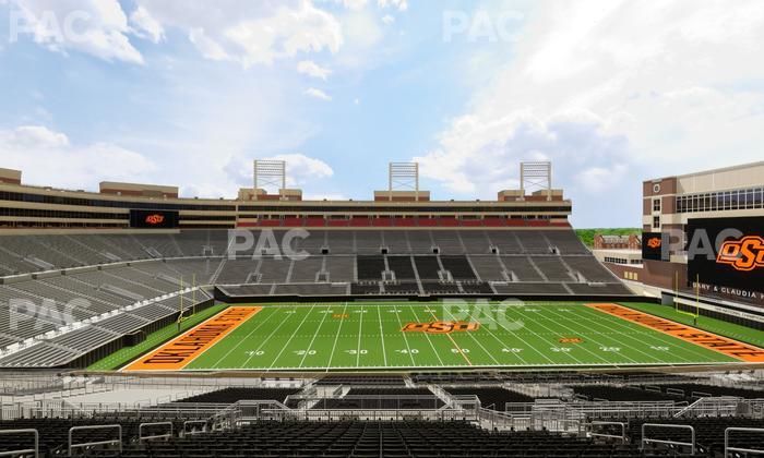 Boone Pickens Stadium - Section 208 Seat View