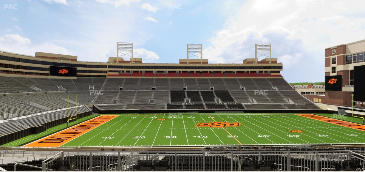 Boone Pickens Stadium - Section 208 Seat View