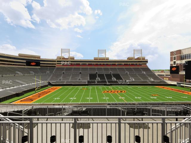 Boone Pickens Stadium - Section 208 Seat View
