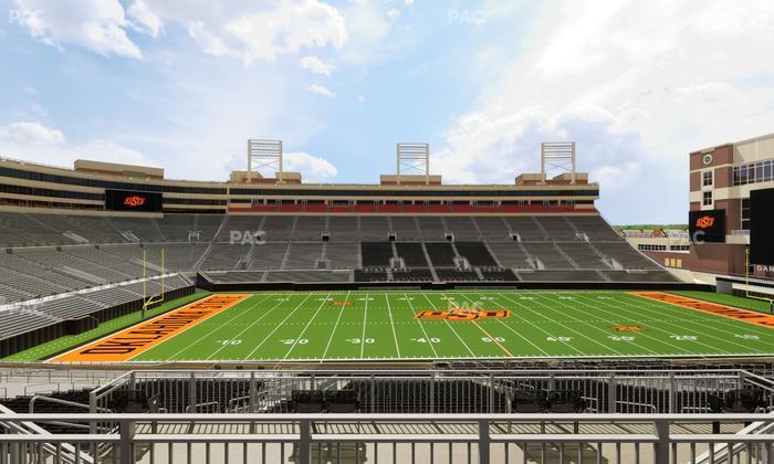 Boone Pickens Stadium - Section 208 Seat View