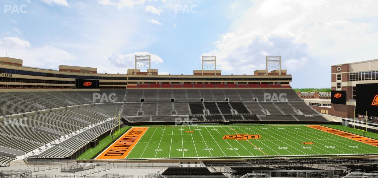 Boone Pickens Stadium - Section 209 Seat View