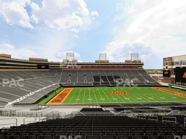 Boone Pickens Stadium - Section 209 Seat View Boone Pickens Stadium - Section 209 Seat View