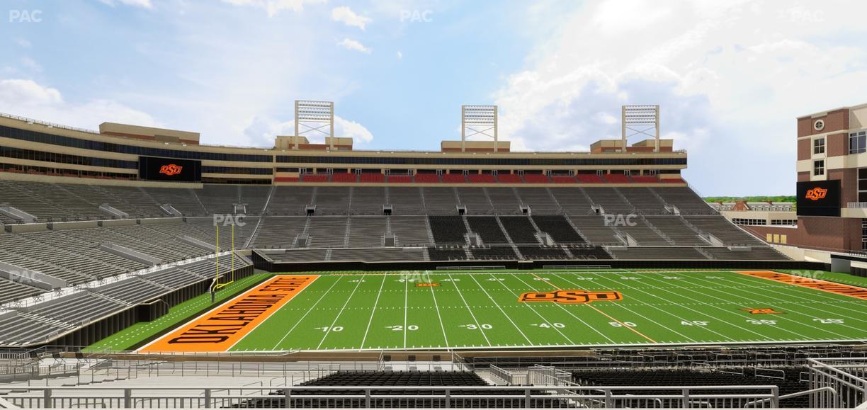 Boone Pickens Stadium - Section 209 Seat View