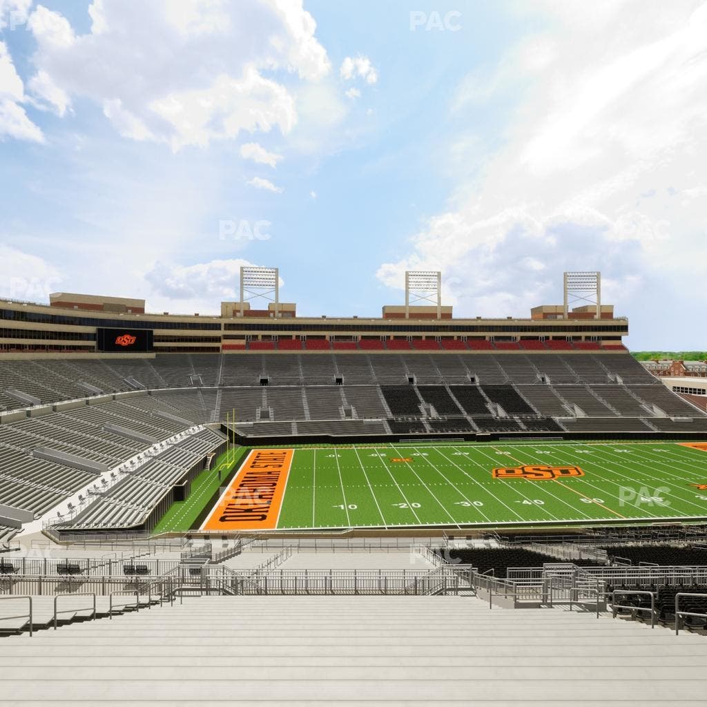 Boone Pickens Stadium - Section 210 Seat View