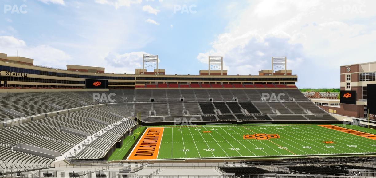 Boone Pickens Stadium - Section 210 Seat View