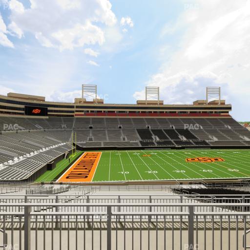Boone Pickens Stadium - Section 210 Seat View