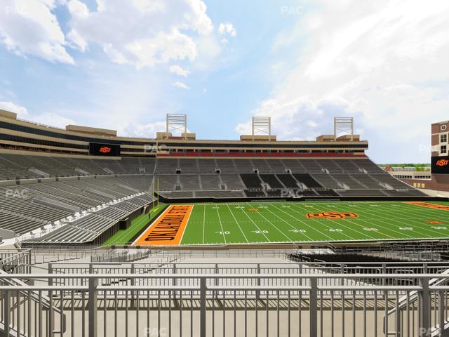 Boone Pickens Stadium - Section 210 Seat View