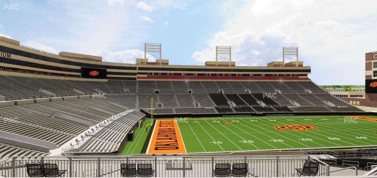Boone Pickens Stadium - Section 211 Seat View