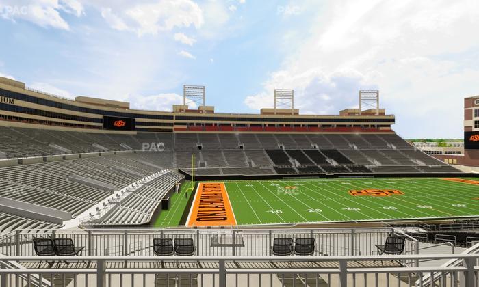 Boone Pickens Stadium - Section 211 Seat View