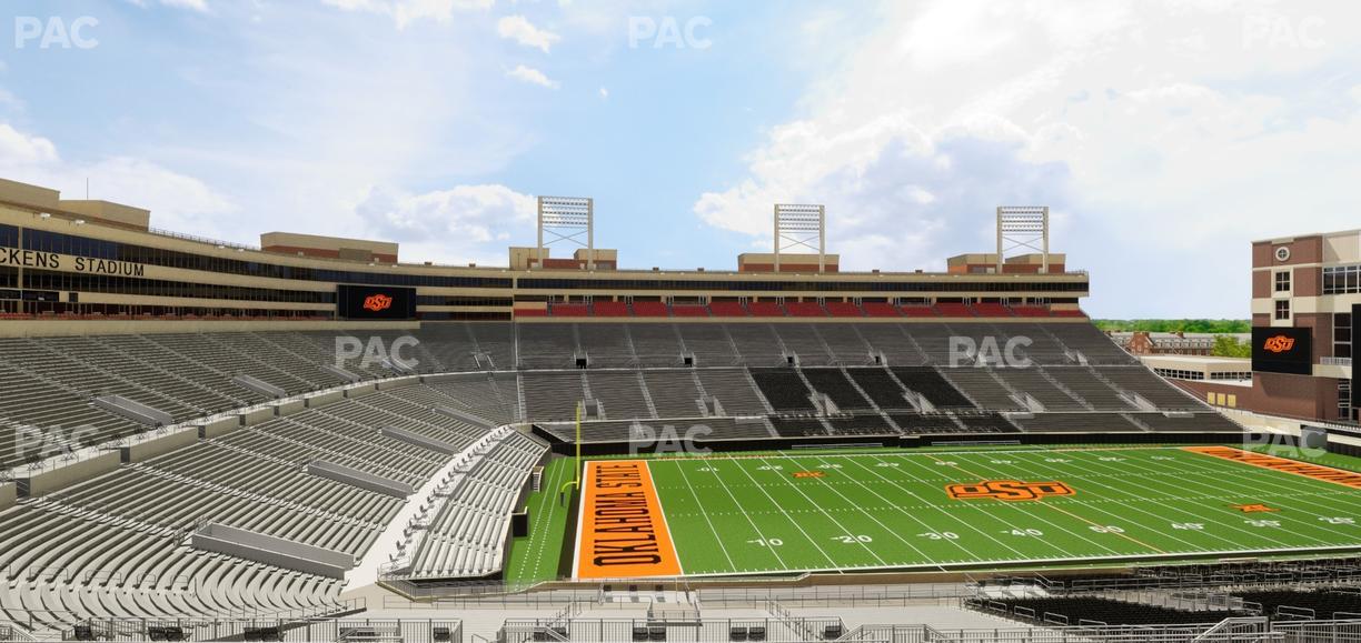 Boone Pickens Stadium - Section 211 Seat View