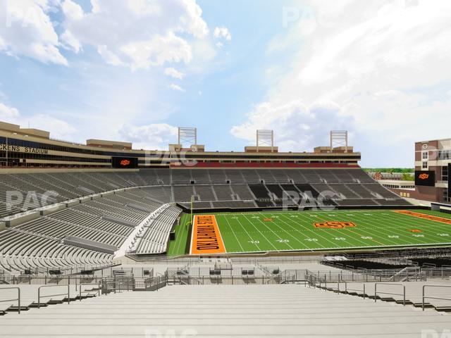 Boone Pickens Stadium - Section 211 Seat View Boone Pickens Stadium - Section 211 Seat View