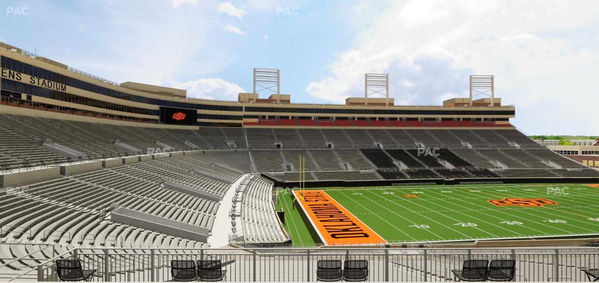 Boone Pickens Stadium - Section 212 Seat View